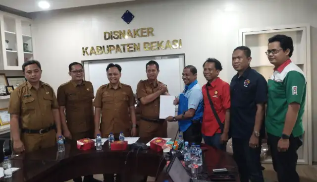 Pembahasan Rancangan Peraturan Bupati tentang Penyelenggaraan Pemagangan di Kabupaten Bekasi Berlangsung Konstruktif