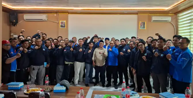 PUK SP LEM SPSI PT. Nusa Toyotetsu (NTC) menggelar kegiatan Pendidikan Dasar Organisasi