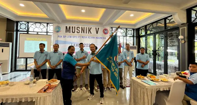 Tambun, 26 Juli 2025 – PUK SP LEM SPSI PT. Nusa Keihin Indonesia Sukses Gelar Musyawarah Unit Kerja ke-V