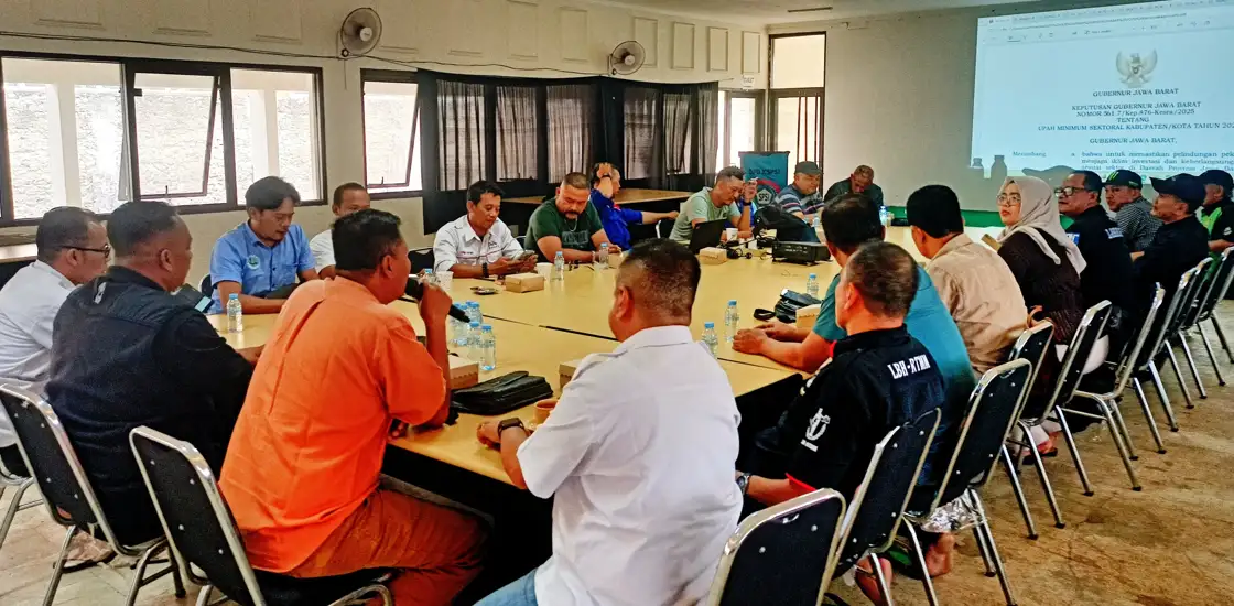 GABUNGAN SP/SB Jawa Barat Tegaskan UMSK 2026 Belum Selesai, Siap Tempuh Langkah Hukum dan Aksi Massa