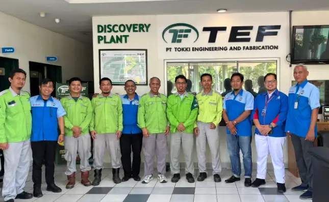 DPC FSP LEM SPSI Bekasi Lakukan Kunjungan Industri ke PT Tokki Engineering and Fabrication